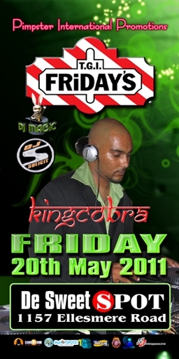 T.G.I.Fridays (Officially The Biggest After Work Party On The East Side)
